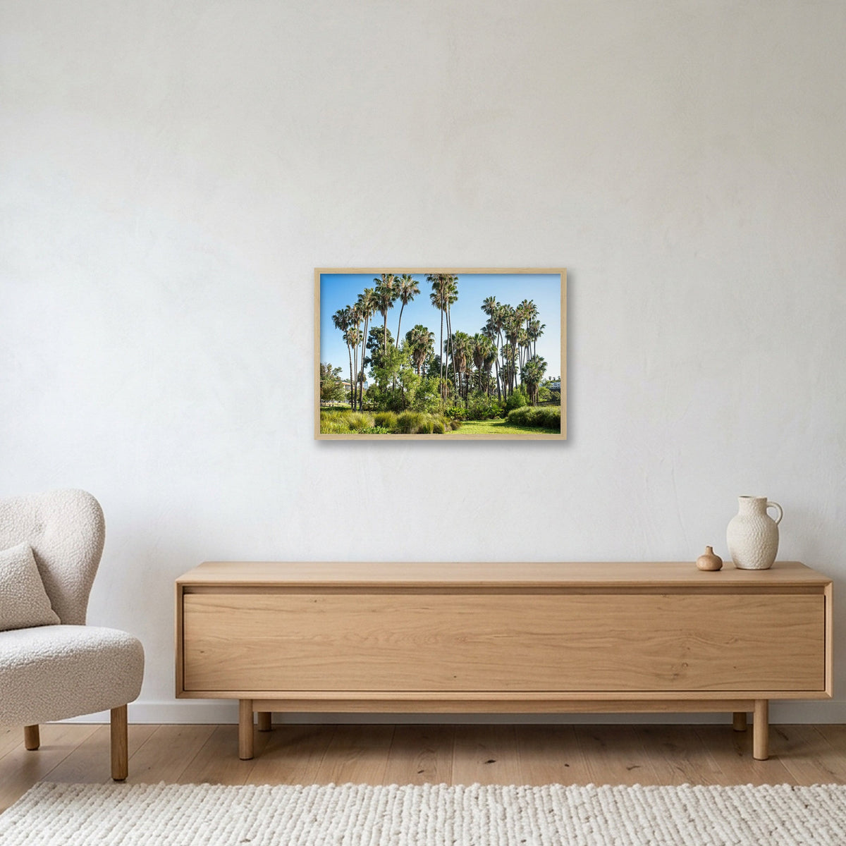 Los Angeles #3 — 60×40cm, 24×16" Oak Frame
