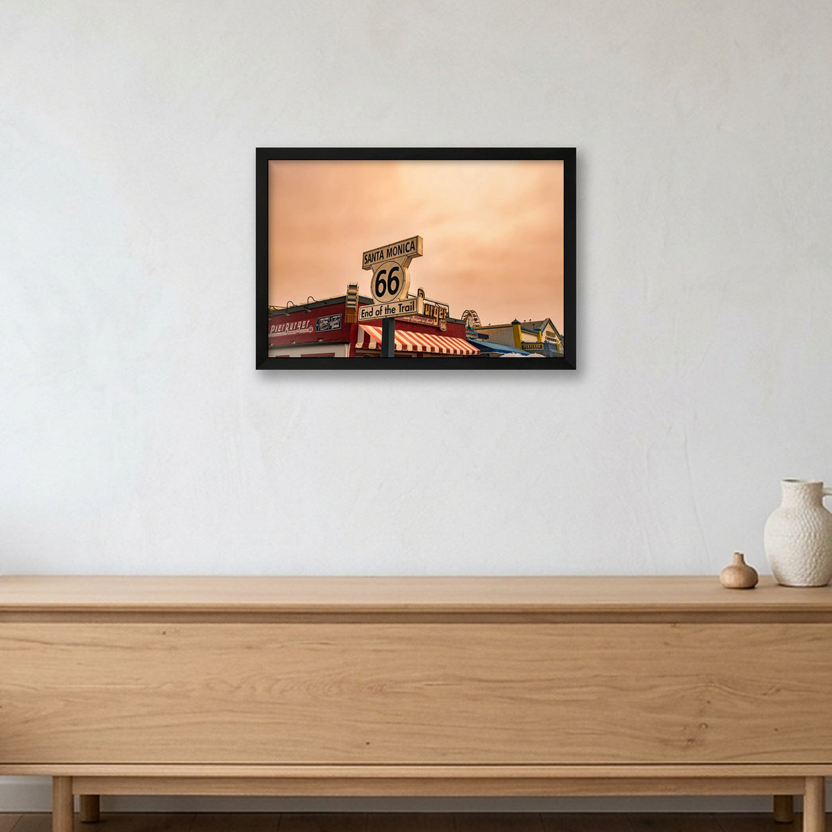 Los Angeles #1 — 45×30cm, 18×12" Black Frame