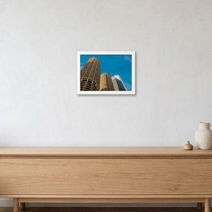 Chicago #6 — A4 (30×21cm, 12×8") White Frame