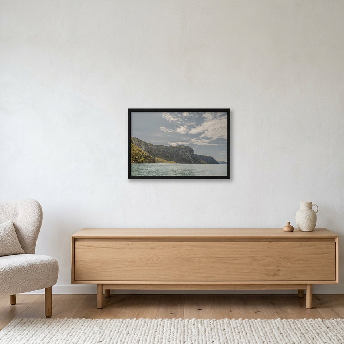 Ilulissat Landscape #9 — 60×40cm, 24×16" Black Frame