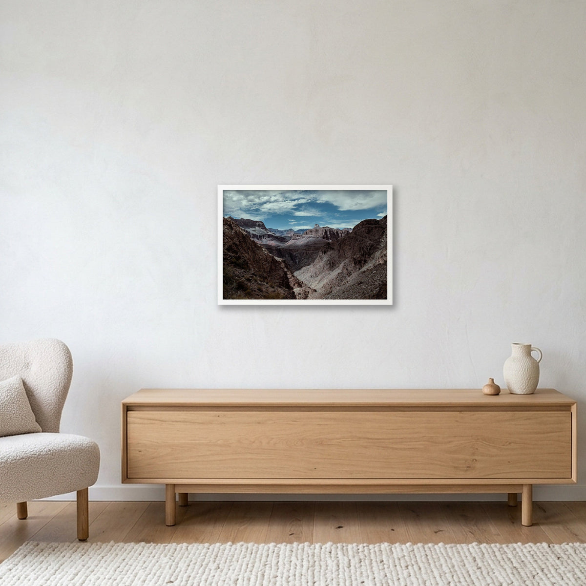 Grand Canyon #10 — 60×40cm, 24×16" White Frame