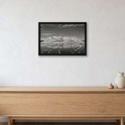 Disko Bay #9 — 45×30cm, 18×12" Black Frame