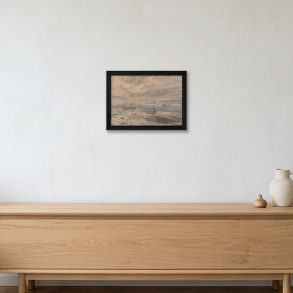 Disko Bay #10 — A4 (30×21cm, 12×8") Black Frame