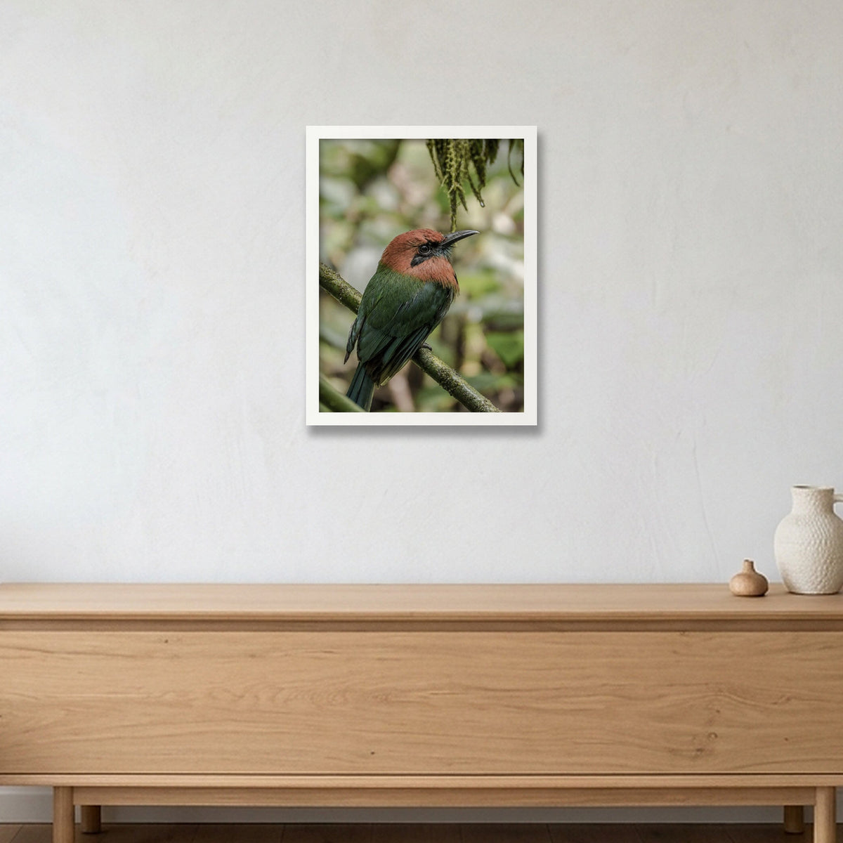 Animal Kingdom #11 — 30×40cm, 12×16" White Frame