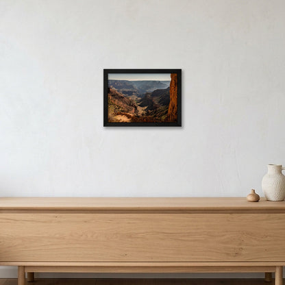 Grand Canyon #15 — A4 (30×21cm, 12×8") Black Frame