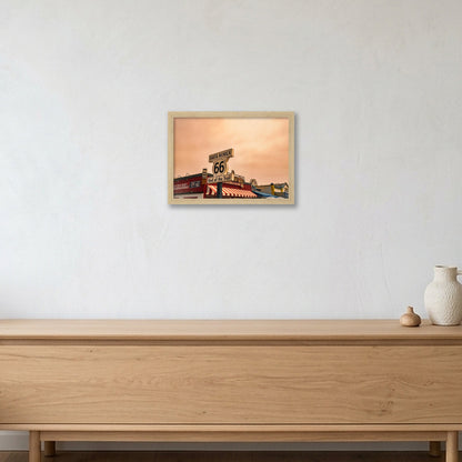 Los Angeles #1 — A4 (30×21cm, 12×8") Oak Frame