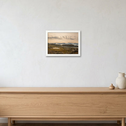 Ilulissat Landscape #3 — A4 (30×21cm, 12×8") White Frame