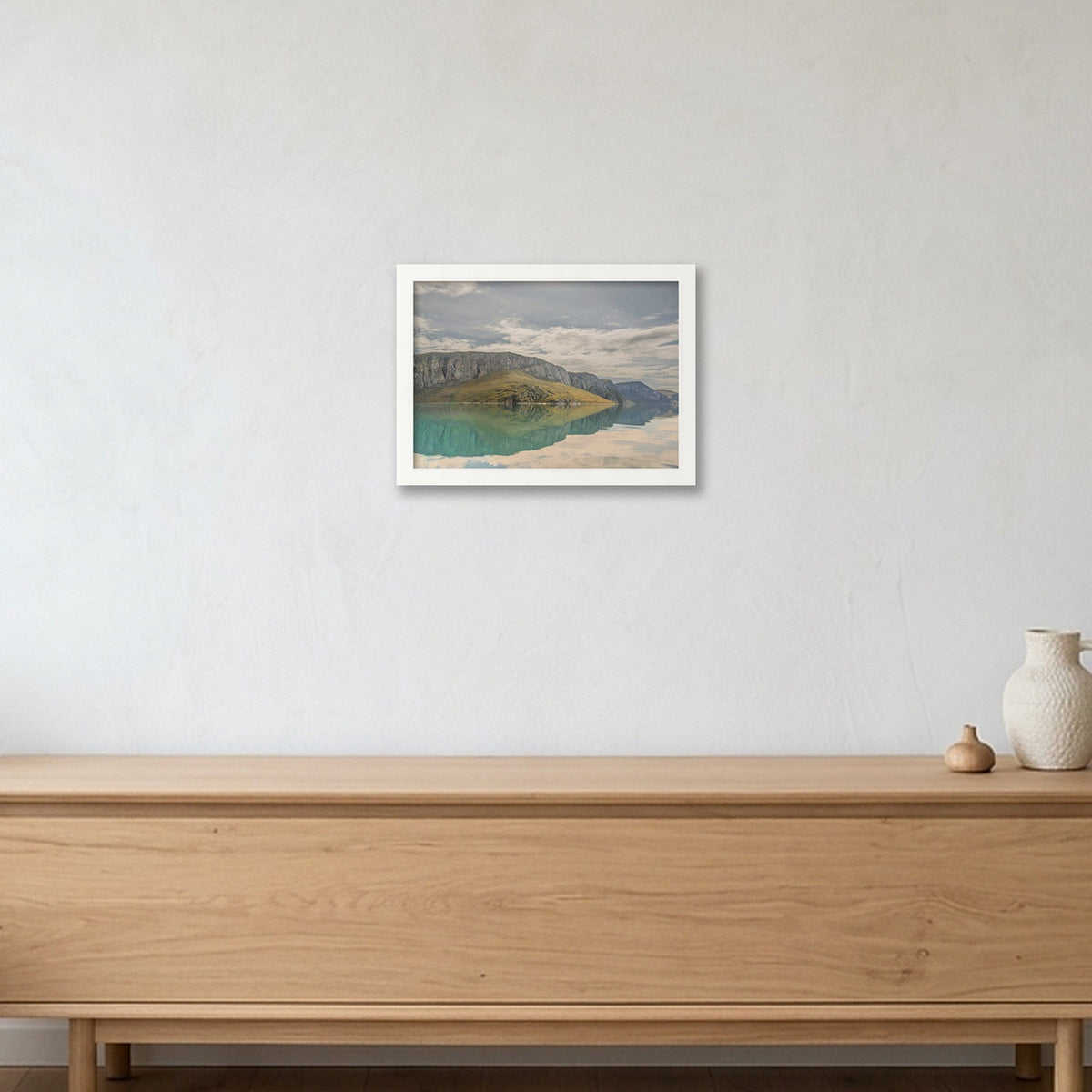 Ilulissat Landscape #11 — A4 (30×21cm, 12×8") White Frame