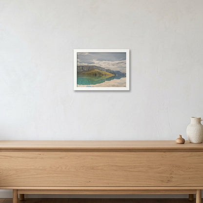Ilulissat Landscape #11 — A4 (30×21cm, 12×8") White Frame