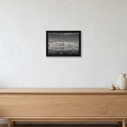 Disko Bay #9 — A4 (30×21cm, 12×8") Black Frame