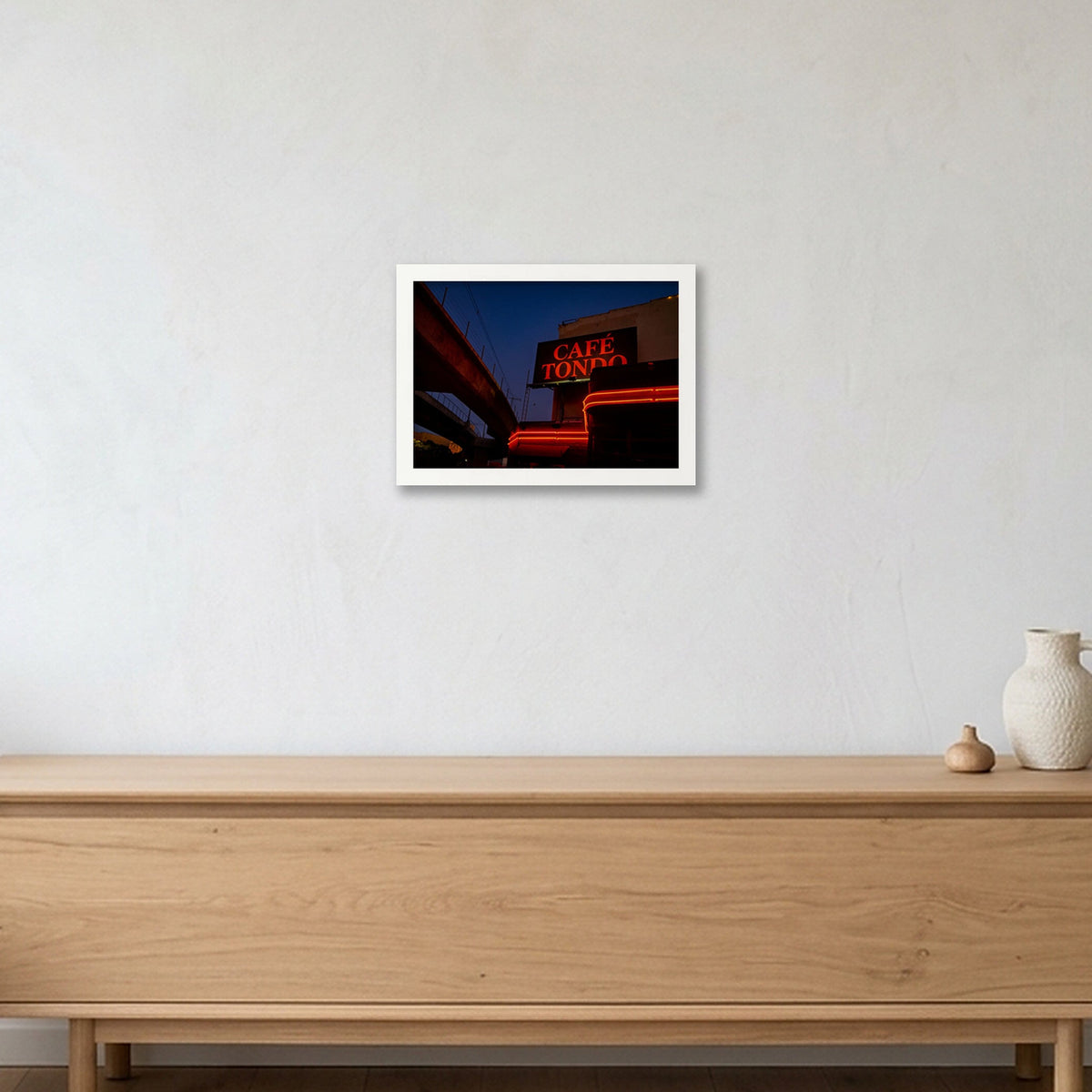 Los Angeles #9 — A4 (30×21cm, 12×8") White Frame