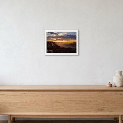 Grand Canyon #13 — A4 (30×21cm, 12×8") White Frame