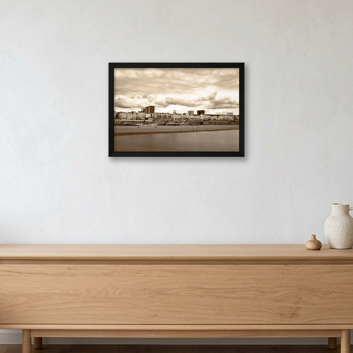 Brighton #1 — 45×30cm, 18×12" Black Frame