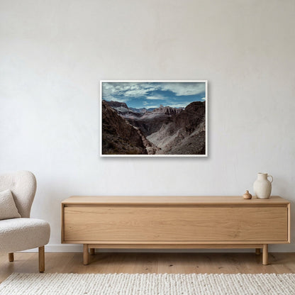 Grand Canyon #10 — 100×70cm, 39×28" White Frame