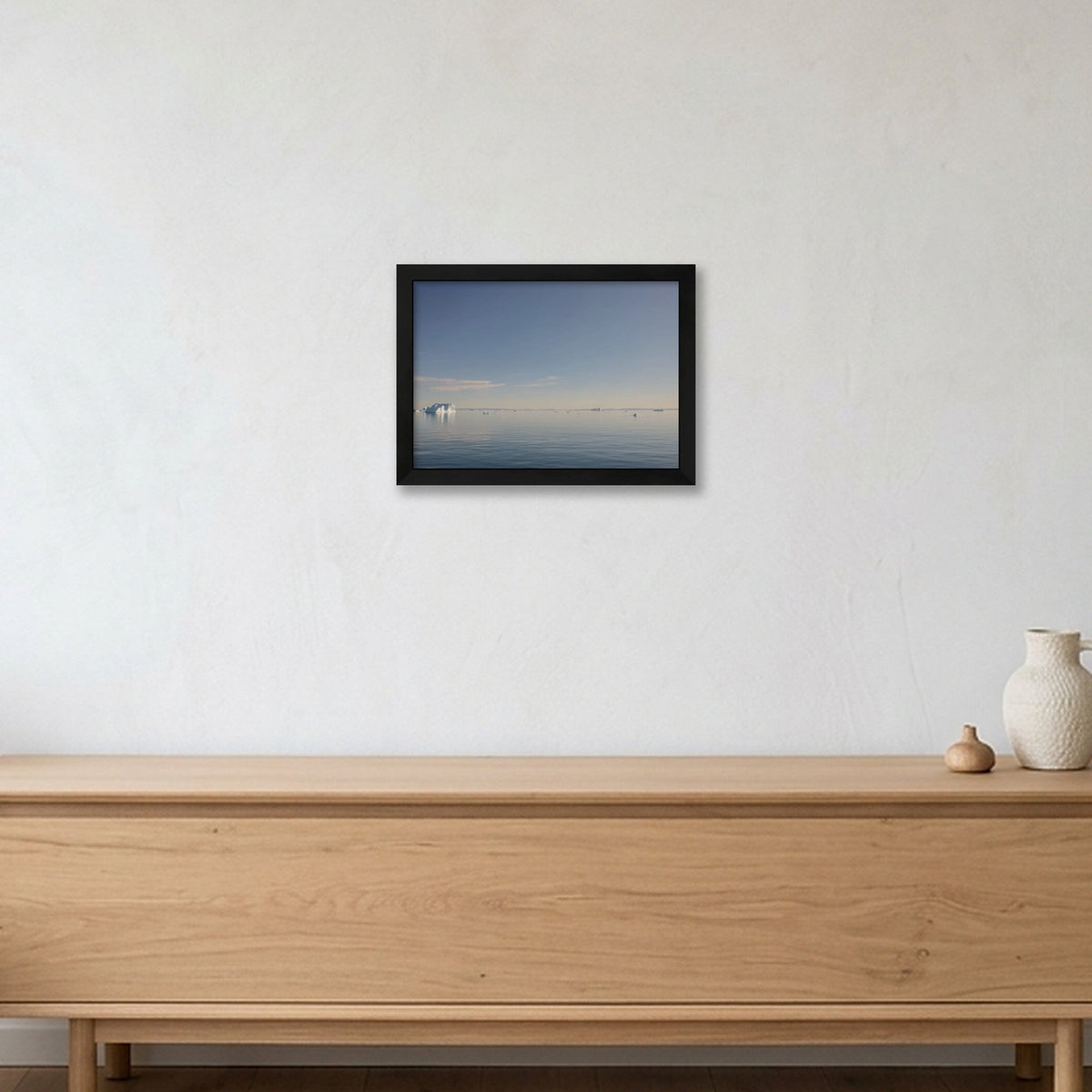Disko Bay #2 — A4 (30×21cm, 12×8") Black Frame