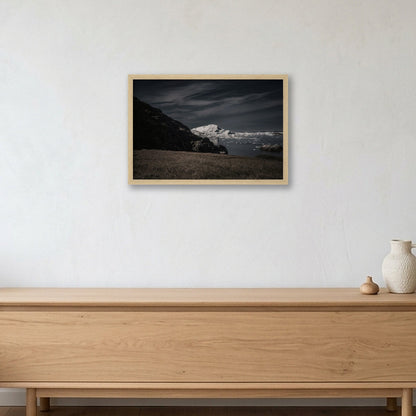 Ilulissat Landscape #8 — 45×30cm, 18×12" Oak Frame