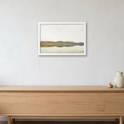 Ilulissat Landscape #14 — 45×30cm, 18×12" White Frame