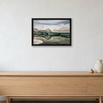 Disko Bay #16 — 45×30cm, 18×12" Black Frame
