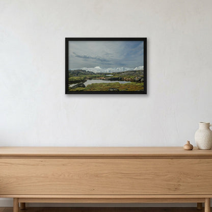 Ilulissat Landscape #4 — 45×30cm, 18×12" Black Frame