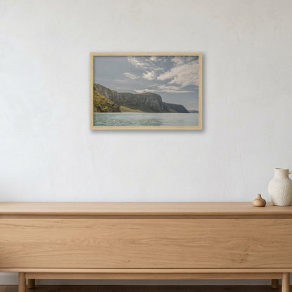 Ilulissat Landscape #9 — 45×30cm, 18×12" Oak Frame