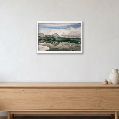 Disko Bay #16 — 45×30cm, 18×12" White Frame
