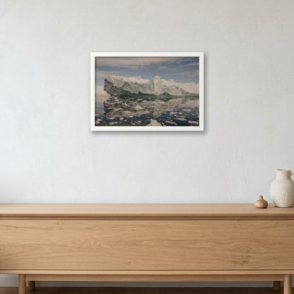 Disko Bay #15 — 45×30cm, 18×12" White Frame