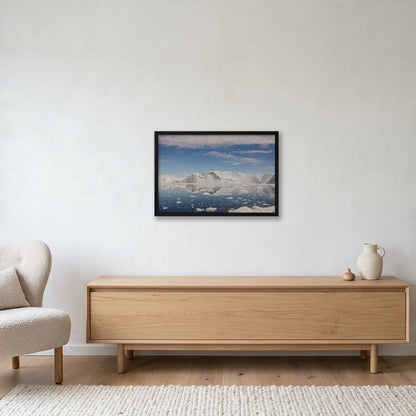 Disko Bay #6 — 60×40cm, 24×16" Black Frame
