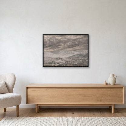 Disko Bay #13 — 100×70cm, 39×28" Black Frame