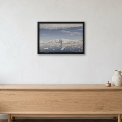 Disko Bay #7 — 45×30cm, 18×12" Black Frame