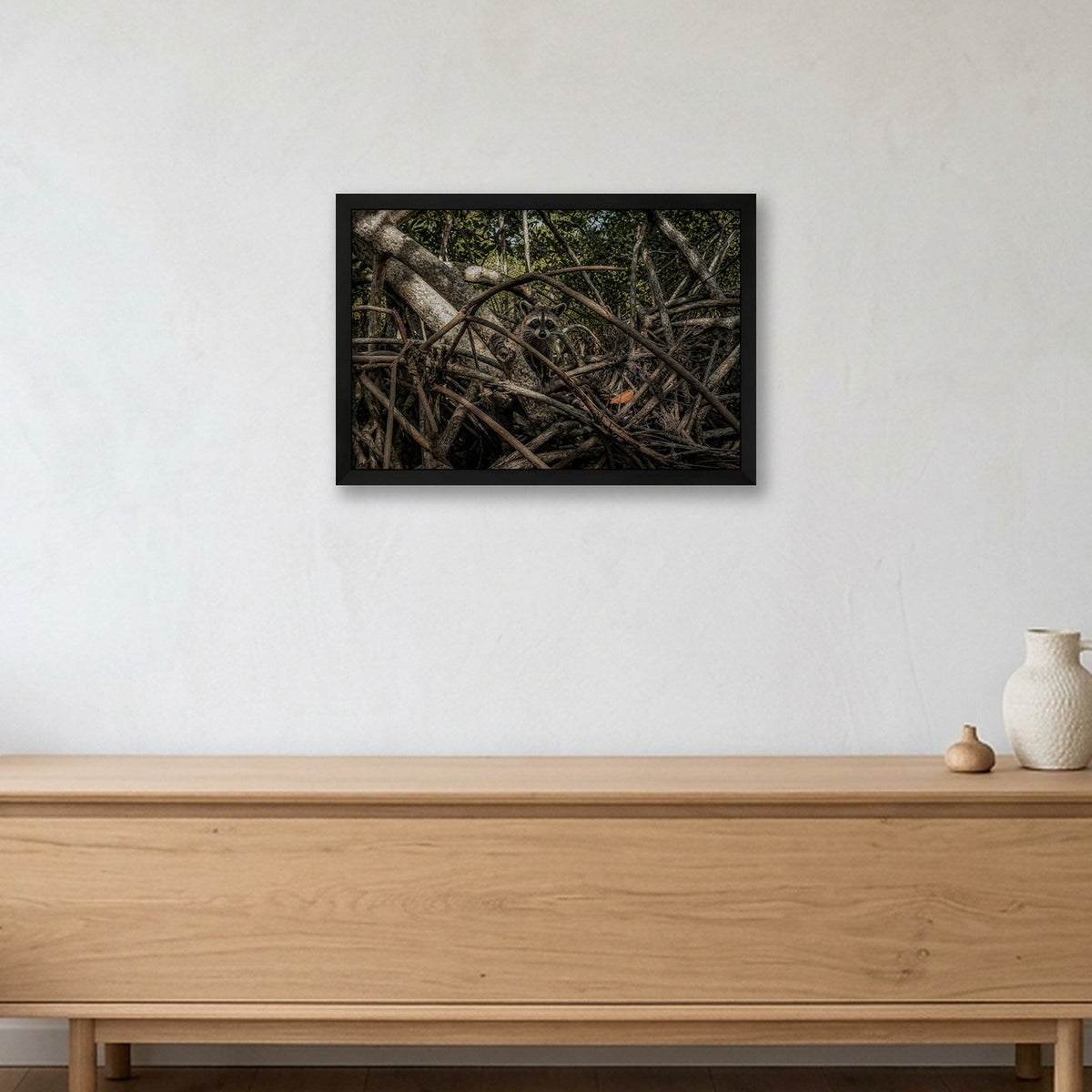 Animal Kingdom #2 — 45×30cm, 18×12" Black Frame