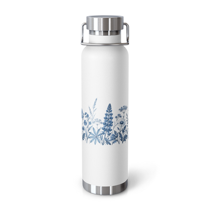 Flower Insulated Bottle — front view