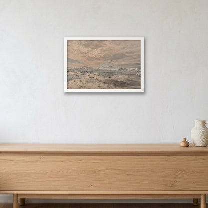 Disko Bay #10 — 45×30cm, 18×12" White Frame
