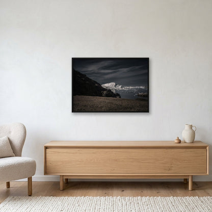 Ilulissat Landscape #8 — 100×70cm, 39×28" Black Frame