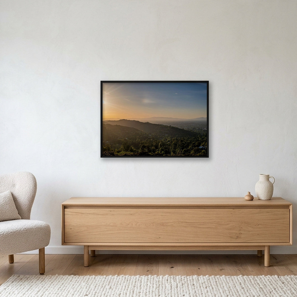 Los Angeles #7 — 100×70cm, 39×28" Black Frame