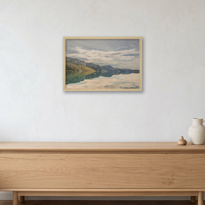 Ilulissat Landscape #12 — 45×30cm, 18×12" Oak Frame