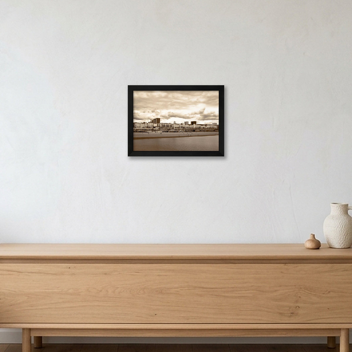 Brighton #1 — A4 (30×21cm, 12×8") Black Frame