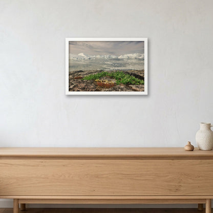 Ilulissat Landscape #5 — 45×30cm, 18×12" White Frame