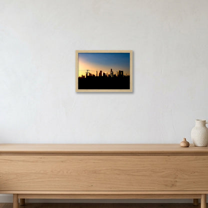 Los Angeles #2 — A4 (30×21cm, 12×8") Oak Frame