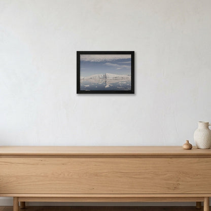 Disko Bay #7 — A4 (30×21cm, 12×8") Black Frame