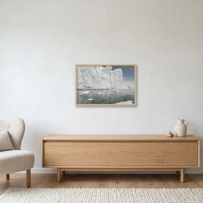 Disko Bay #11 — 60×40cm, 24×16" Oak Frame