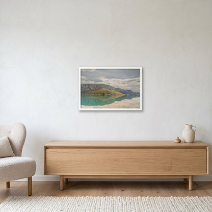 Ilulissat Landscape #11 — 60×40cm, 24×16" White Frame