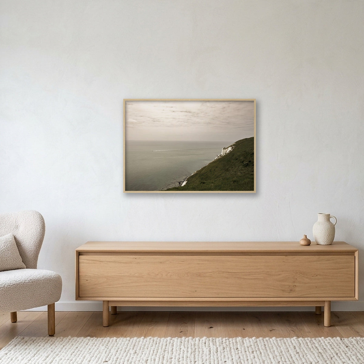Seven Sisters #2 — 100×70cm, 39×28" Oak Frame