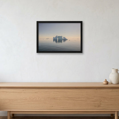 Disko Bay #1 — 45×30cm, 18×12" Black Frame