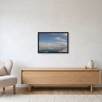 Disko Bay #8 — 60×40cm, 24×16" Black Frame