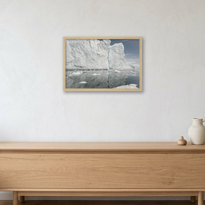 Disko Bay #11 — 45×30cm, 18×12" Oak Frame