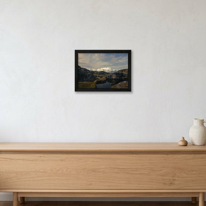 Ilulissat Landscape #6 — A4 (30×21cm, 12×8") Black Frame