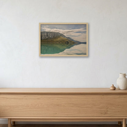 Ilulissat Landscape #10 — 45×30cm, 18×12" Oak Frame
