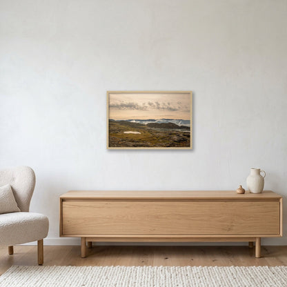 Ilulissat Landscape #3 — 60×40cm, 24×16" Oak Frame