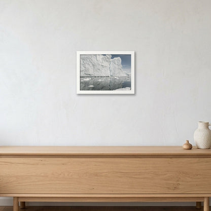 Disko Bay #11 — A4 (30×21cm, 12×8") White Frame