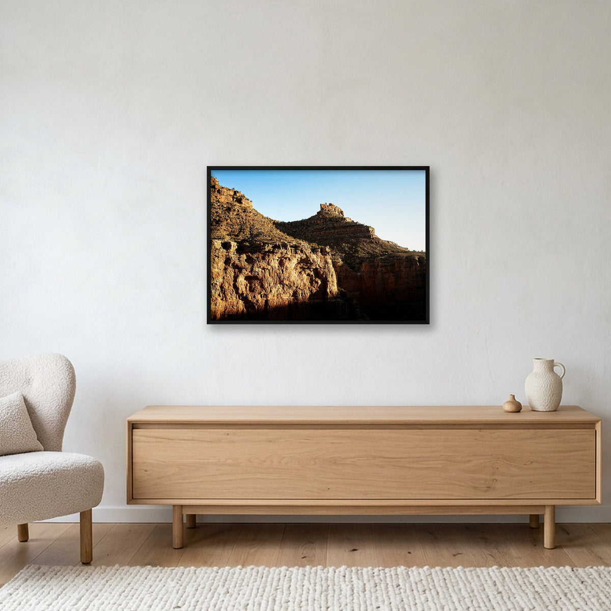 Grand Canyon #1 — 100×70cm, 39×28" Black Frame